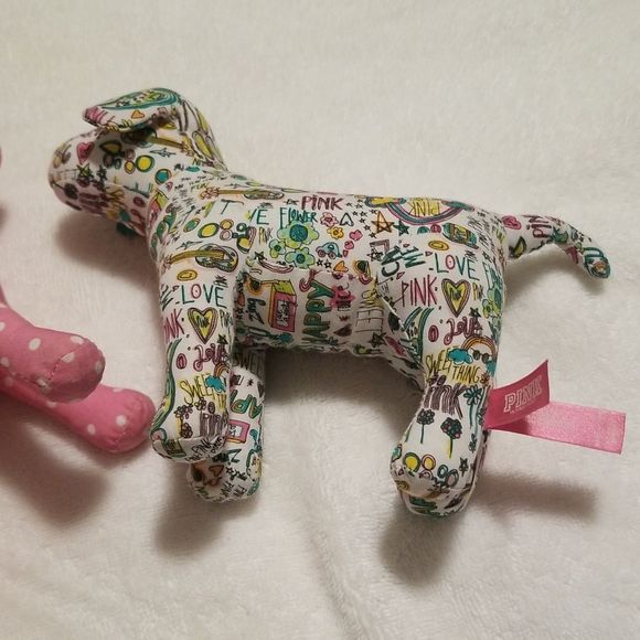 Two Victoria Secret Dogs pink - Picture 3 of 6